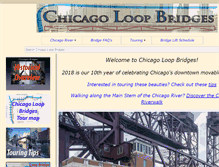 Tablet Screenshot of chicagoloopbridges.com
